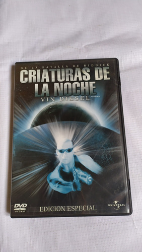 Criaturas De La Noche Película Dvd Original Vin Diesel 