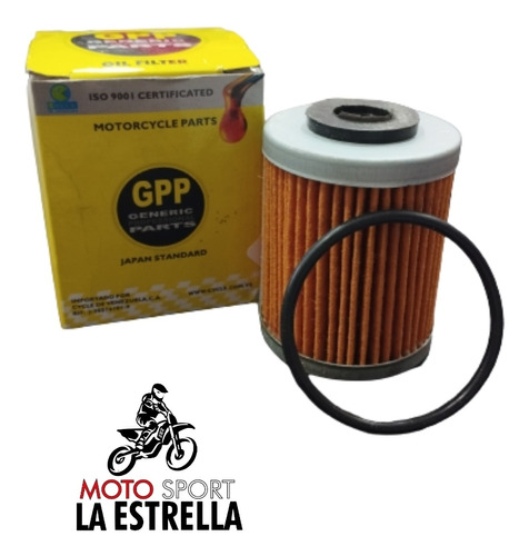 Filtro Aceite Gpp Ktm 400 520