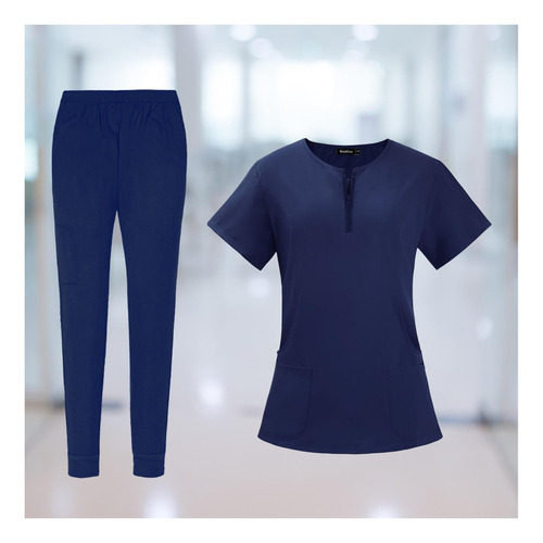 Uniforme De Enfermería Para Hombres Y Mujeres, Conjunto De