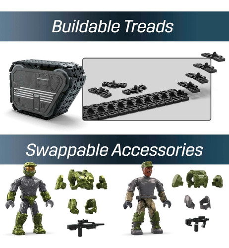 Mega Construx Halo Elephant Unsc 2040 Piezas (Usado)