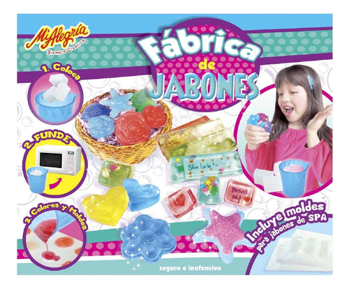 Fábrica De Jabones De Spa Mi Alegría - Set De Juego Infantil