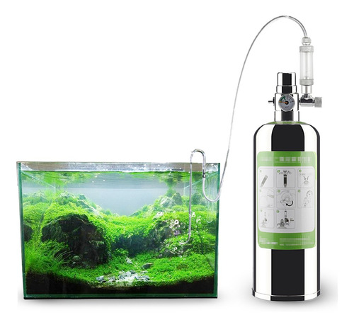 1l Sistema Generador De Co2 Kit De Co2 Acuario