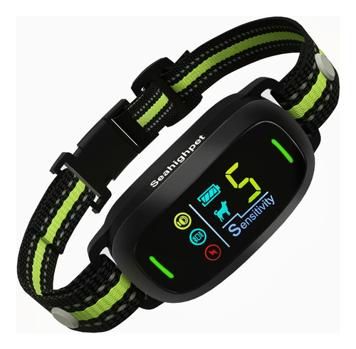 Collar Antiladridos Seahighpet Recargable Para Perros