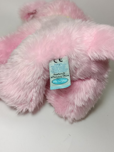 Perro Rosado Tatty Puppy Blue Nose Importado 21 Cms
