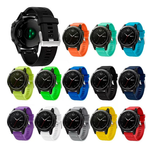 3 Correas Deportivas Calidad Premium Para Garmin Fenix 5