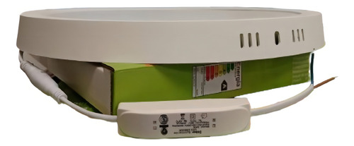 Plafón Aplicar Led Redondo 24w Luz Cálida Pana Iluminación