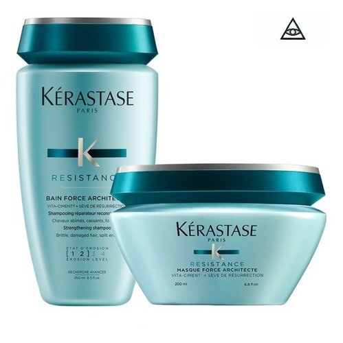 Kerastase Kit Force Architecte Shampoo + Mascara Reparacion