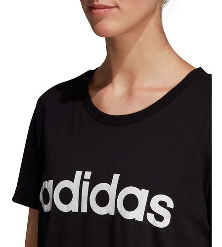Remera adidas Essentials Linear Mujer