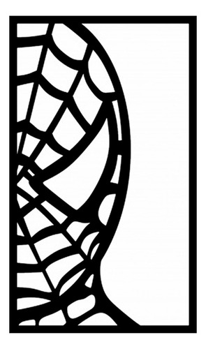 Cuadro Calado Madera Spiderman | 50x80cm