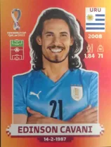 Comprar Figurita Edinson Cavani Mundial Qatar 2022 Panini