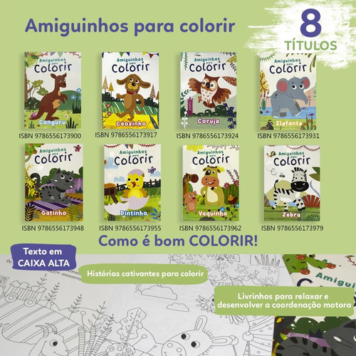 Amiguinhos para Colorir: Coruja, de © Todolivro Ltda.. Editorial Todolivro Distribuidora Ltda., capa mole em português, 2022