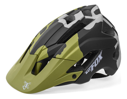 Casco De Seguridad Para Bicicleta De Montaña Batfox Riding