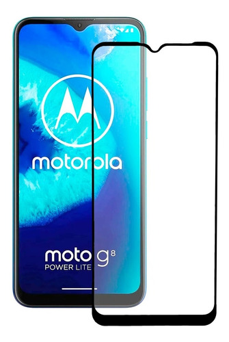 Film Templado Protector 9d Para Motorola Moto G8 Power Lite