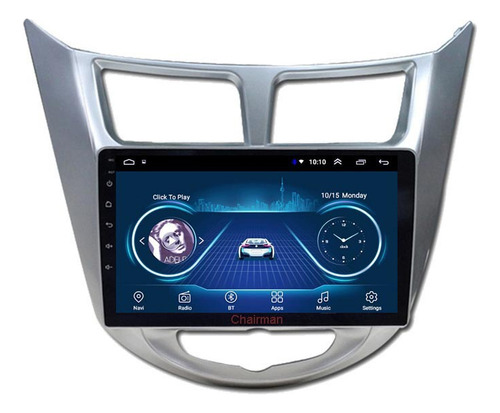 Radio Android 9 Pulgadas + Bisel Hyundai Accent 2012-2017