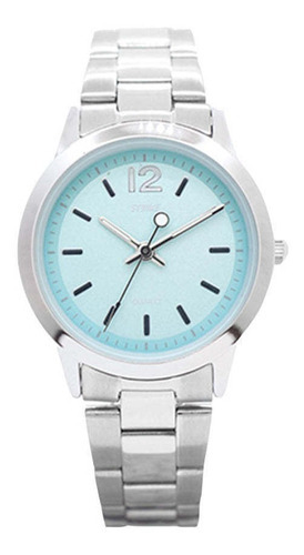 Reloj Strike Watch Ea1780-03 Mujer Colección 2022 Color de la correa Plata Color del bisel Plata Color del fondo Azul