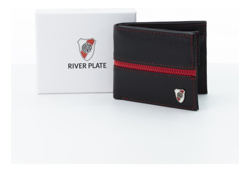 Billetera De Hombre River Plate De Cuero Licencia Original