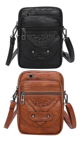 2x Mujeres Crossbody Teléfono Celular Bolsa Bolsa De Hombro