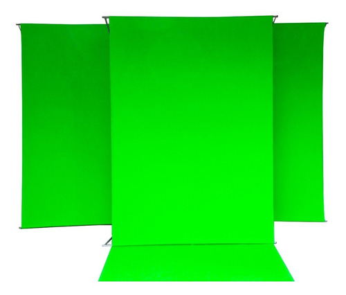 Imagen 1 de 6 de Fondo Infinito Verde Croma Key 2,5 X 2,5 Mts -  Solo Tela
