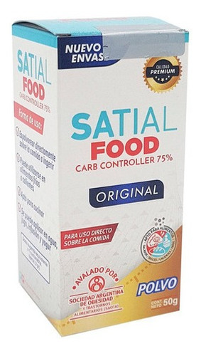 Satial Food Carbcontrol Bloquea Hidratos Polvo X 50 Gr