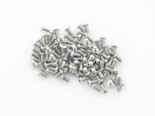 Pernos Makerbeam Xl M3 Con 6mm Socket Cabeza De Botón (paque