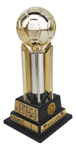 Kit 7 Troféus Miniatura 15cm São Paulo Na Caixa De Acrilico