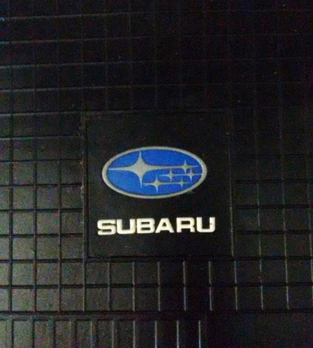 Juego Cubre Alfombras De Goma Subaru 3 Piezas 