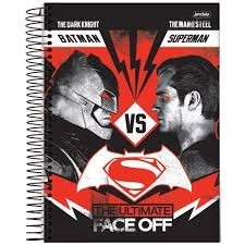 Caderno De 20 Matérias Batman X Superman Jandaia