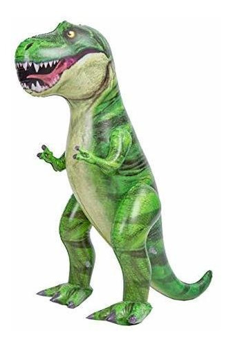 Dinosaurio T Rex Inflable 37in Decoraciones De Fiestas Joyin