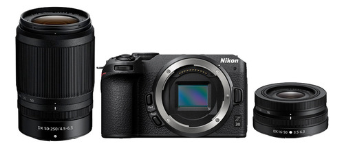 Camara Nikon Z30 16-50mm + 50-250mm Profesional