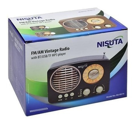 Imagen 5 de 5 de Radio Am/fm Nisuta Ns-rv14