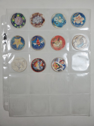 Colección De Tazos Pokemon 1 Y 2 151/151 Piezas (Usado)