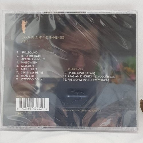 Siouxsie And The Banshees Juju Cd Importado