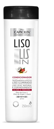 Shampoo E Condicionador Capicilin - Lis In Efeito Liso 250ml