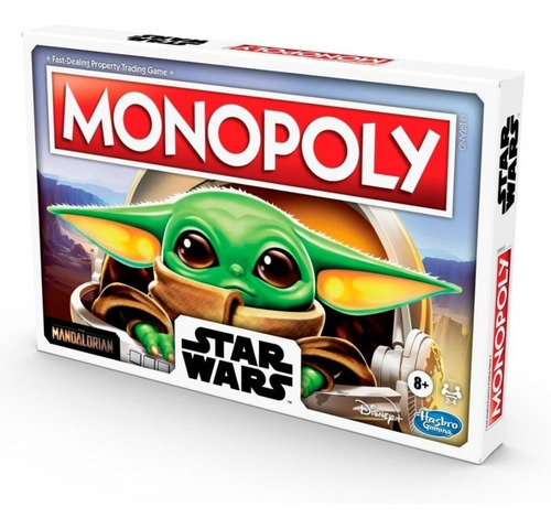 Monopoly The Child Mandalorian Hasbro Juego De Mesa 