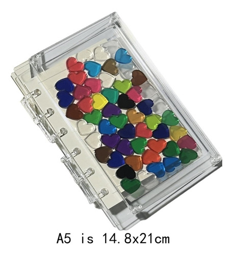 Sjp Zjcompatible A5 Cuaderno Acrylic Inserto Diario Papel