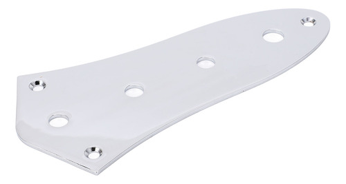Placa De Control Para Bajo Eléctrico Jazz 4 Hole Blank Steel