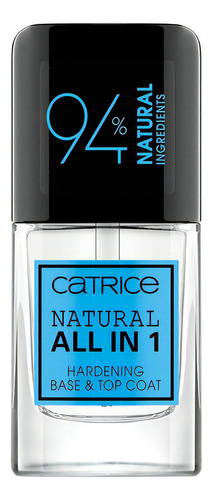 Catrice Base Y Top Natural All In 1 Hardening Color Negro