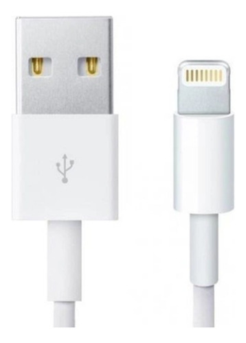 Cable cargador de datos USB para iPhone 6, 7, 8 X, Xr, Xs, 11, 12 Pro, color blanco