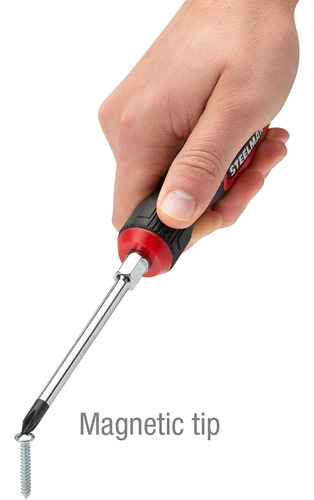 Juego De Destornilladores Steelman Comfort Grip, 15 De Lo...