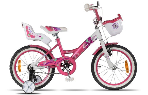 Bicicleta Aurora Flower R16 Nena