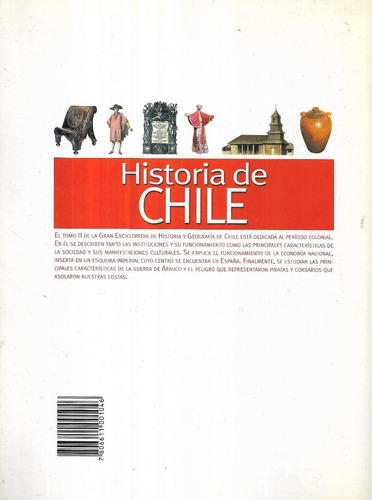 Historia De Chile 2 La Colonia / Osvaldo Silva / La Tercera (Usado)