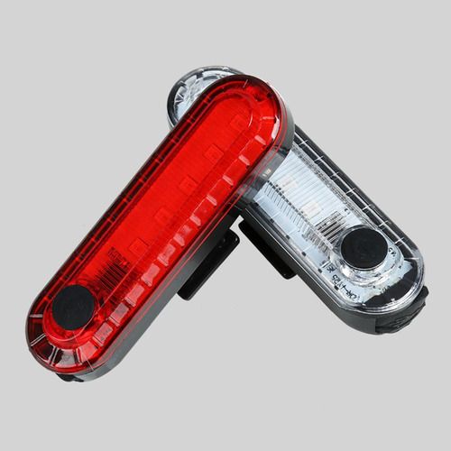 2xbicycle Cola Trasera Luz Ciclismo Usb Lámpara Antorcha