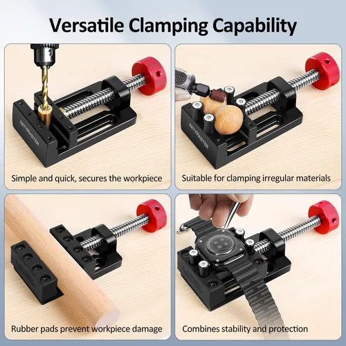 Mini Drill Press Vise-mini Mesa De Mesa Artymaster Para O