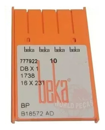 30 Agulhas Beka Para Reta Cabo Fino Dbx1 1738 Dlx1