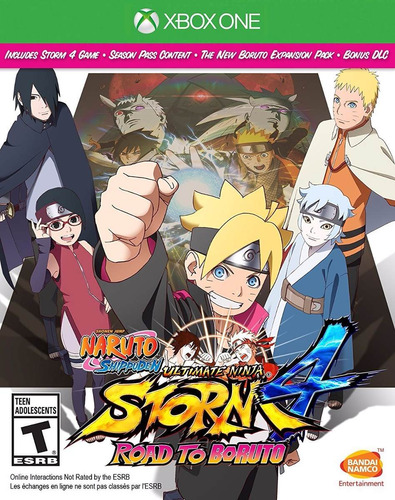 Naruto Shippuden Ultimate Storm 4 Road To Boruto Xbox One