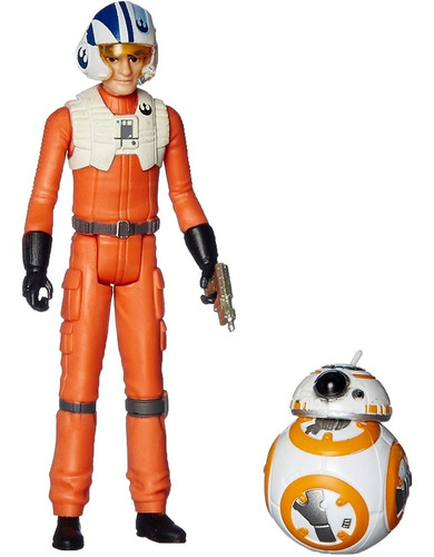 Star Wars Resistance Poe Dameron Figura 9cms Y Bb8