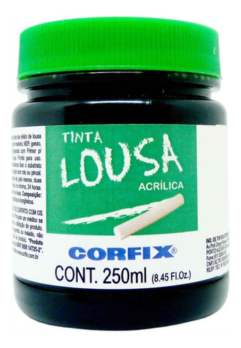 Tinta Lousa Acrilica Corfix 250ml