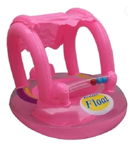 Flotador Bote Inflable Techo Azul Bebé Niños 