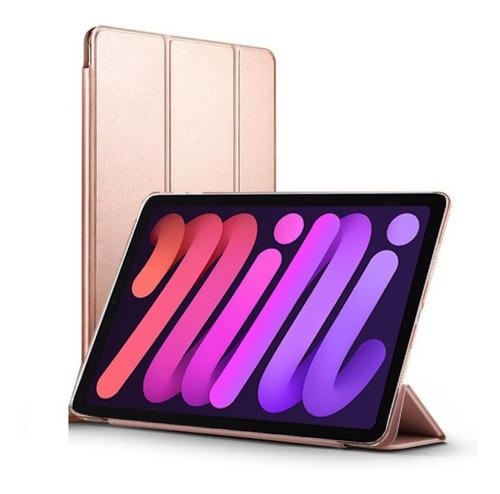 Imagem 4 de 4 de Capa Smart Cover Para iPad Mini 6 A2567 / A2568 6ª Geração