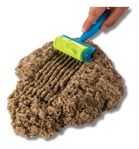 Arena Kinetic Sand Un Día En La Playa Y 2 Flowfetti Pack